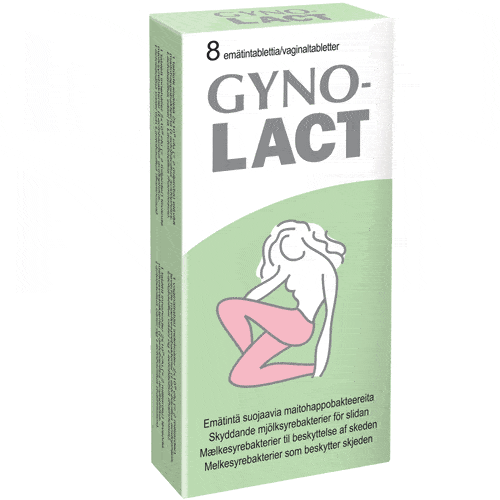 Kjop Gynolact Vaginal Tabletter 8 Stk Pa Med24 No