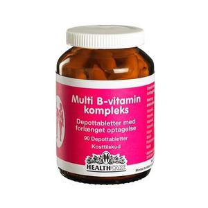 HEALTH CARE MULTI B-VITAMIN KOMPLEKS Depottabletter - 90 STK