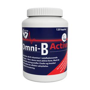 Omni-B Active - 120 Kap - Med24.no