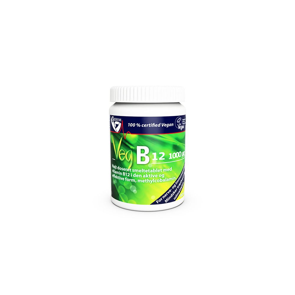 Biosym Veg B12 Vitamin 1000 µg 120 Tabl Med24no 3496