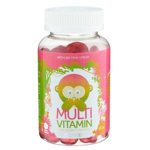 Monkids Multivitamin Barn 60 Stk Rask Og Billig Handel Hos