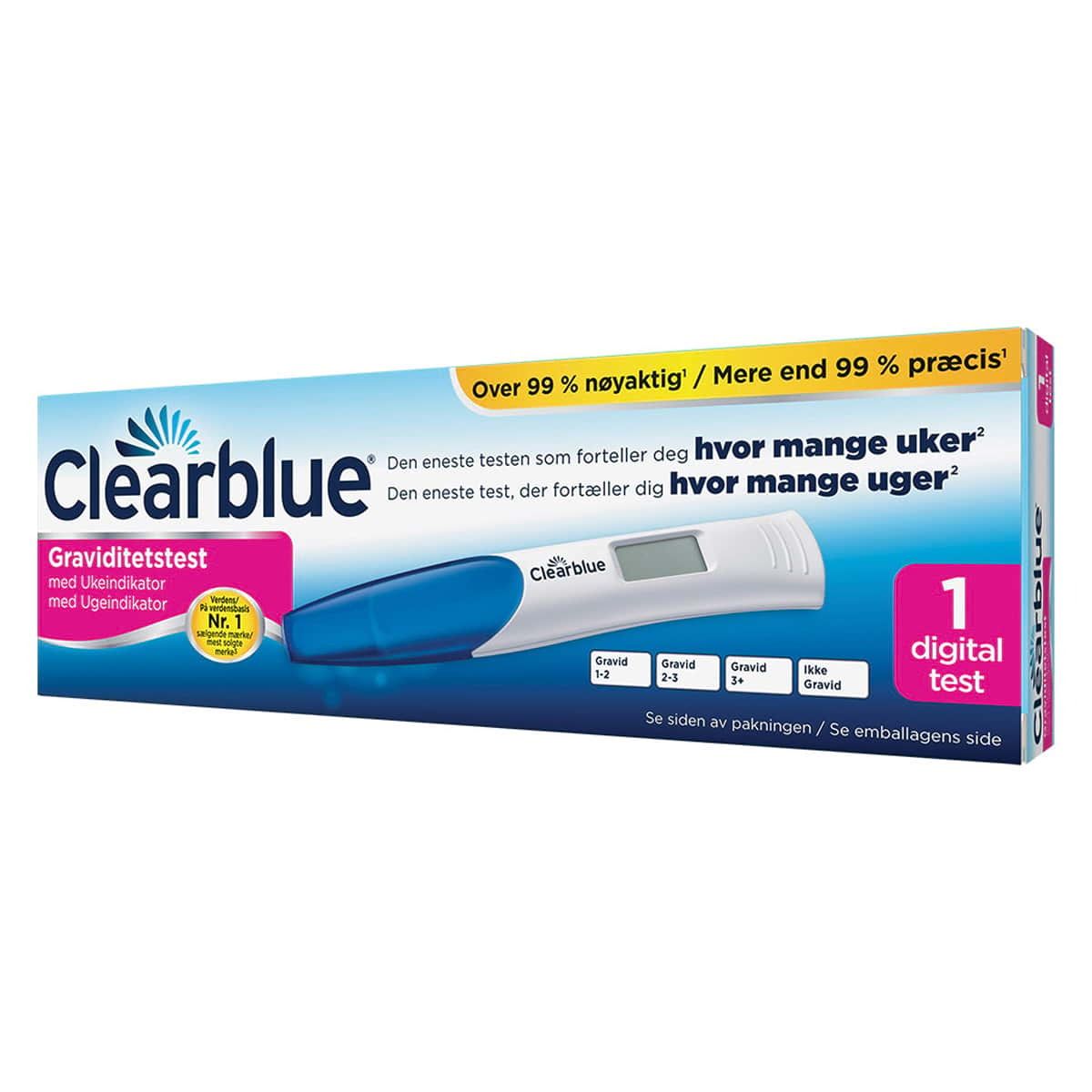 Clearblue ukeindikator 3+