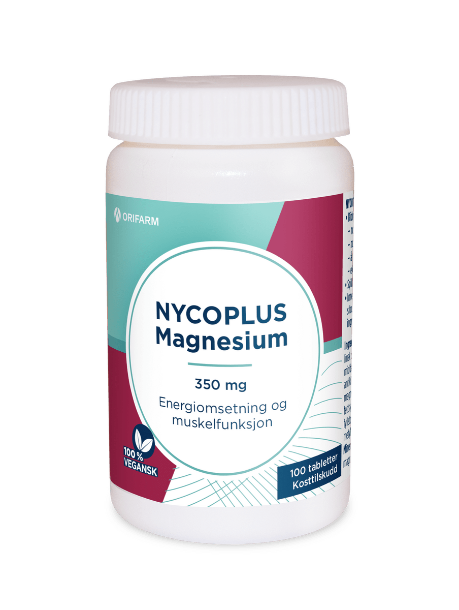 Kjøp Nycoplus Magnesium Tabletter 350mg Hos Med24.no